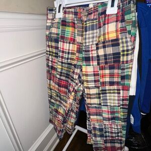 Polo by Ralph Lauren Kids Plaid Patchwork Pants - Multicolor